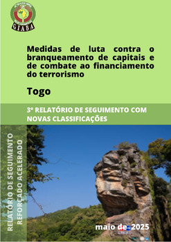 TOGO (2025) 3º RELATÓRIO DE SEGUIMENTO REFORÇADO