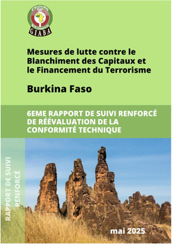 BURKINA FASO (2025) 6EME RAPPORT DE SUIVI RENFORCE