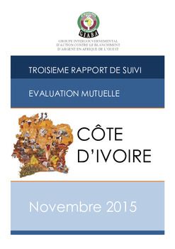 GIABA - TROISIEME RAPPORT DE SUIVI DE L'EVALUATION MUTUELLE_COTE D'IVOIRE